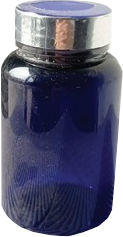 Glass jar with a shrink film seal