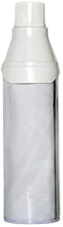 Bottle with a shrink sleeve label
