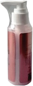 Serum bottle with a shrink film seal